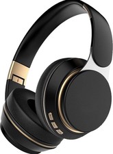 Over-Ear-Kopfhörer Stereo Kabellos Kopfhörer TF, AUX für Fernseher PC Laptop
