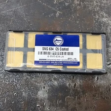 Qty 10 TMX Toolmex SNG 645 6-SNG-634-LA C5 Grade Carbide Inserts