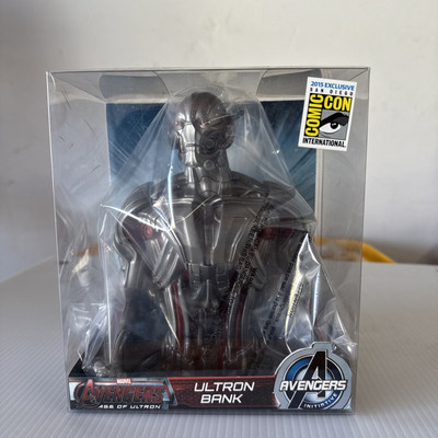 VINTAGE 2015 Monogram Marvel Ultron 7'' Vinyl Bust Bank