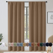 Luxurious Thermal Insulated Blackout Drapes 40" W x 84" L for Privacy  Comfort