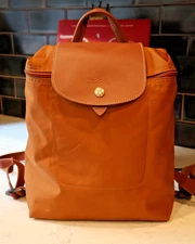 Long Champ Le Pliage Women’s Carmel British Tan  Backpack