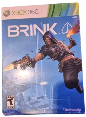 Brink (Xbox 360)(CIB)(Complete W/Manual and Slipcover)(LN)(AUTHENTIC PRISTINE)