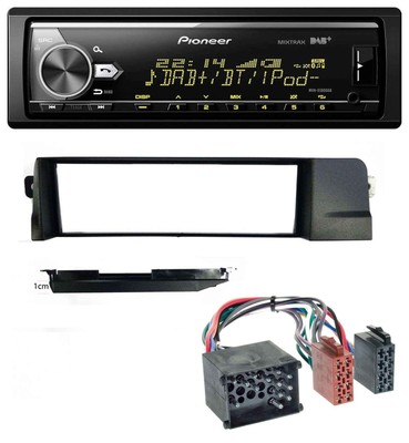 Pioneer Bluetooth USB DAB MP3 Car Stereo for BMW 3 Series E46 Professional Version Round Pin