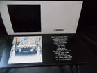 RENAULT ALPINE A110 RALLYE - CARTE DE VOEUX " ANNEE 1980 " Collector J.F VAUTRIN