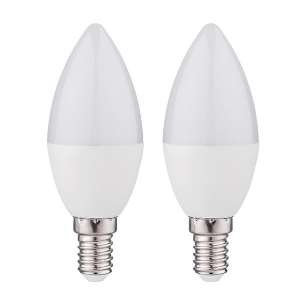 Kobi E14 Led-Lampe B35 5W 420Lm 4000K Neutralweiß 2 StüCk-image