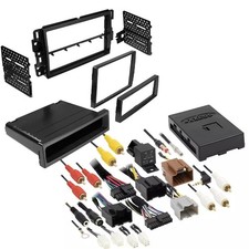 For 2007-2013 GMC Sierra Stereo Install Retains Chimes, OnStar, SWC Kit