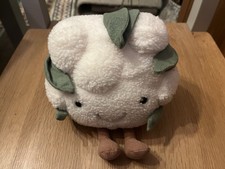 Jellycat Amuseables Cauliflower, Good Condition No Paper Tags - used - plush