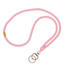 Teacher Lanyard Silicone Beaded Lanyards for ID Badges for Keys for Nurse Stu...