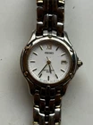 Vintage Seiko Quartz Watch 7N82 0599 Ladies 50m Dual Tone Date - not working
