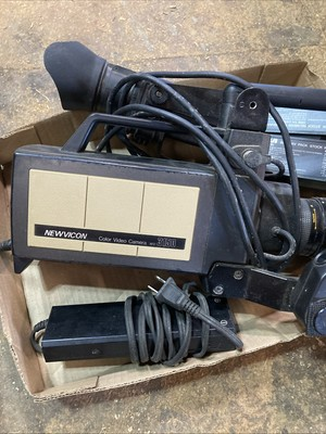 #ad Newvicon color video camera Two Batteries amp; Electric Plug. WV 3150 Retro Cam $39.99