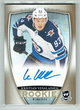 18-19 UD Upper Deck The Cup  Kristian Vesalainen  /36  Rookie  Auto