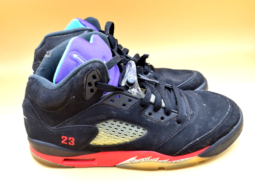 Chaussures Nike jeunesse 7 ans Air Jordan 5 Retro GS top 3 baskets CZ2989-001 - Photo 4/7