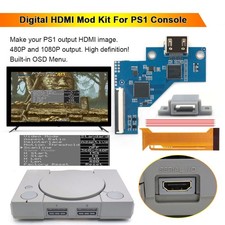 For PS1 Digital to Digital HDMI Mod Kit For Playstaion PS1 Console