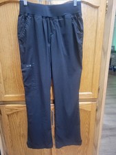 Black Scrub Pants By KOI Basics Sz Small. Excellent Condition