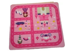 Home Dynamix Girls Pink Bedroom Princess Rug Children's Rugs  2x3.3 Feet New