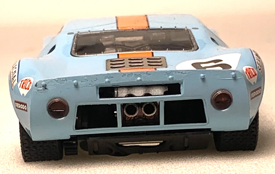 Hornby Ford GT 40 Gulf #6 Slot Car escala 1:43 INV# 1991 Foto 3 de 4