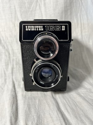 Sowjetische LUBITEL 166B TLR analoge Mittelformatkamera 120 Vintage UdSSR