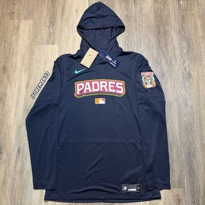 Nike San Diego Padres Nike City Connect Hoodie La Catrina Dri-FIT T-Shirt