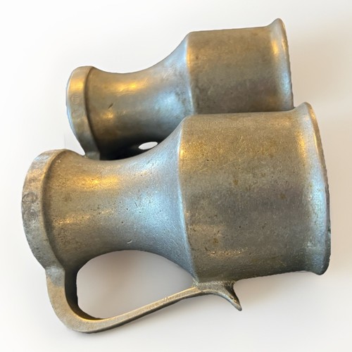 Vintage Pewter Wilton Armetale RWP Salt & Pepper Shakers Tankard-style USA - Picture 7 of 10