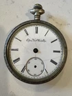 Elgin Antique Pocket Watch Grade 73 Model 5 18s 7j For Parts Or Repair #A9
