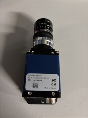 TELEDYNE DALSA CR-GEN0-M6400R3 INDUSTRIAL CAMERA WITH TAMRON 1222451 LENS