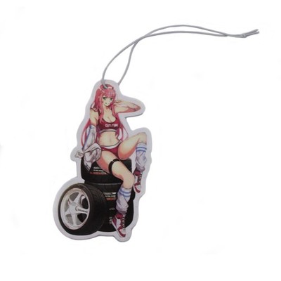Lufterfrischer Duftbaum für Auto Tuning air freshener Anime Manga JDM 104 Girl 1