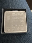 Uncirculated Silver Coin Trump Train Square 1 Ounce.999 Fine Silver