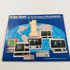 Vintage 1983 RADIO SHACK TRS-80 Microcomputer Catalog RSC-8 Computer