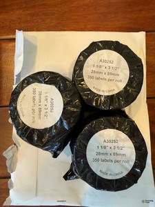 9 Rolls A30252 350 Address Label 1-1/8" x 3-1/2" for Dymo LabelWriter 450 Turbo