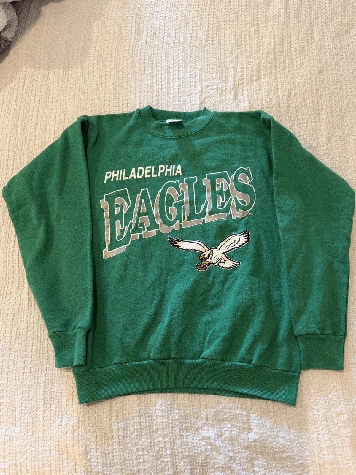 Philadelphia Eagles Vintage Football NFL Graphic Unisex Crewneck Sweatshirt