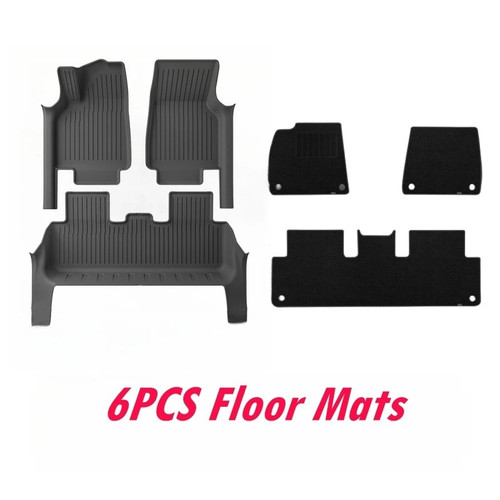 For Tesla Model Y Juniper 2025 Protection Floor Liners with Door Sill Protector - Picture 11 of 22