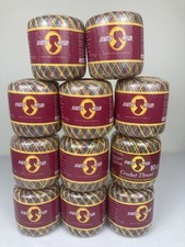 SOUTH MAID CROCHET THREAD COLORFUL 250 MEXICANO SIZE 10 300 YDS D54 LOT OF 11 