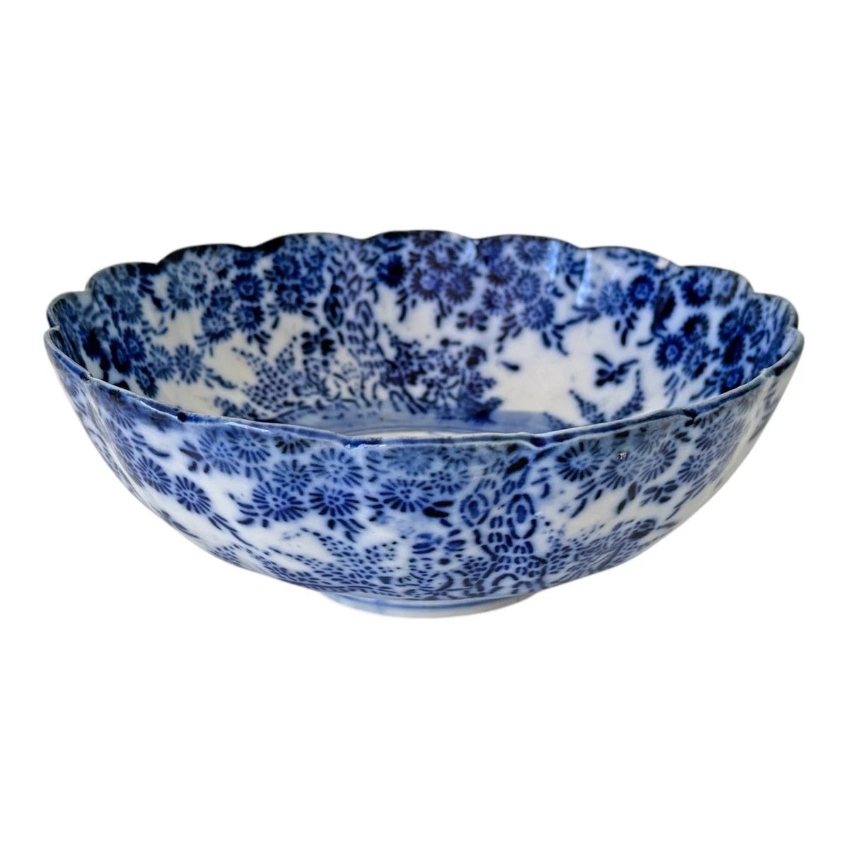 陶瓷蓝色古董原创中国碗| eBay