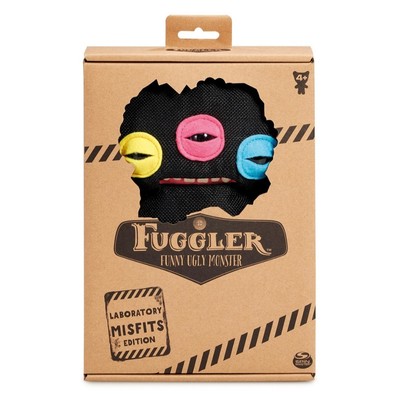 Fuggler Annoyed Alien Black Burlap - 9'' - Labor Misfits - Addo - Neu