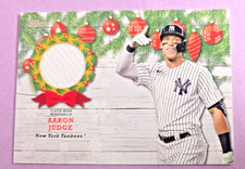 2022 Topps Holiday - Mega Box Relics Aaron Judge #WRC-AJ (MEM)