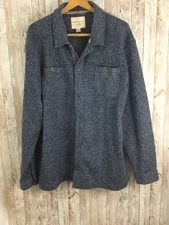Original Weatherproof Vintage Men's Shirt Size XXL Shacket Jacket Comfy Blue