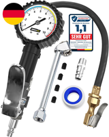 Gerchway ReifenfüLler Mit Manometer – PräZiser, Robuster 0-10 Bar Druckluft Reif