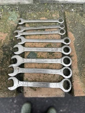 Vintage Oxwall Ignition Wrench Set 8-Pcs SAE USA Mechanic Tools