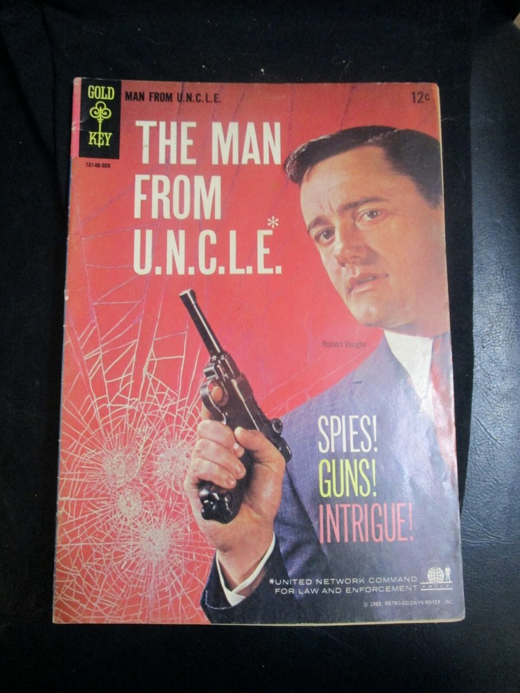 1965 Gold Key The Man From U.N.C.L.E. #1 Comic Book in Fine/Very Fine Condition