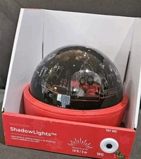 NEW! Rite Aid Light Show Shadowlights Santa’s Workshop Projection Holiday Scene