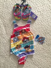 paw patrol bathing suit size 6