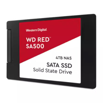 WD Red SA500 4TB NAS SATA SSD 2.5''/7mm Cased Read 560MB/s Write 520MB/s 2500TBW