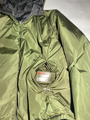 Original Prada Revesible Red Tab Jacke Gr. M/L RAR - Bild 3 von 12