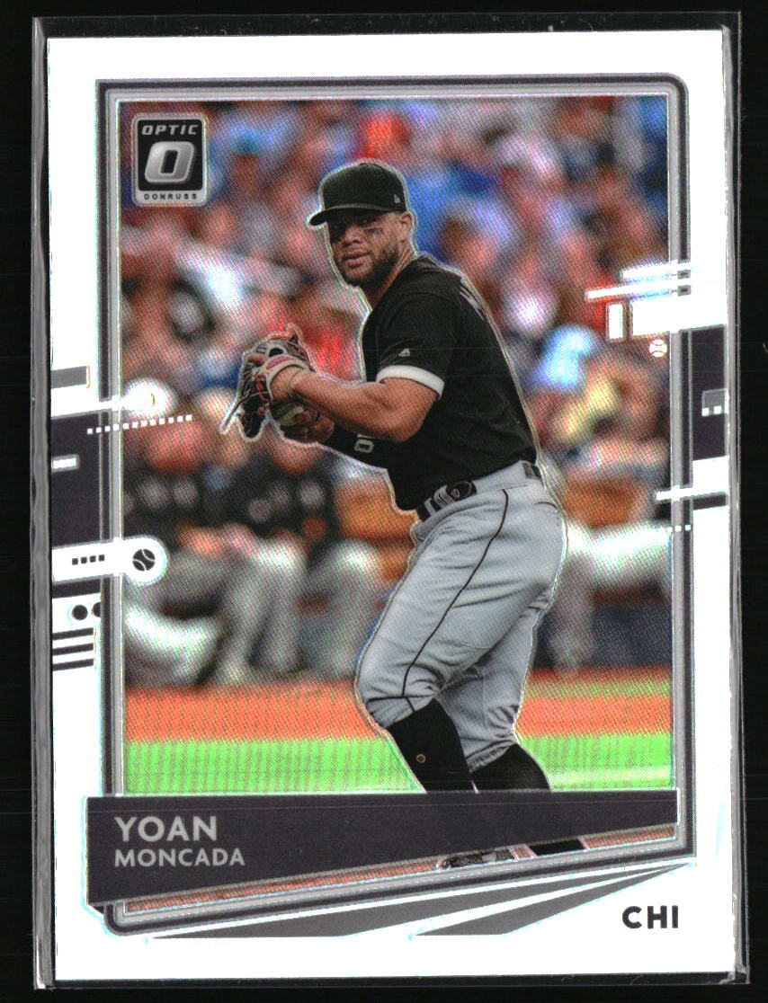 Yoan Moncada 2020 Donruss Optic Holo Prizm #147 Baseball Card