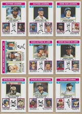 2025 Topps Heritage AL/NL League Leaders Complete Set of (15) Ohtani Judge Witt