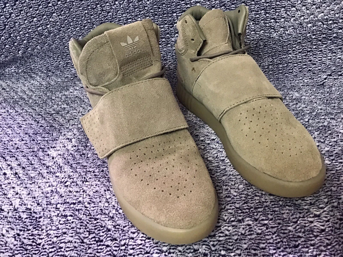 adidas Tubular Invader Strap Dark Green for Sale  display picture 1