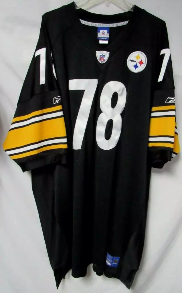 Reebok Pittsburgh Steelers 78 Men s Size 60 Jersey A1 5601 eBay
