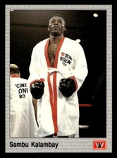Sumbu Kalambay 1991 All World Boxing Card #95