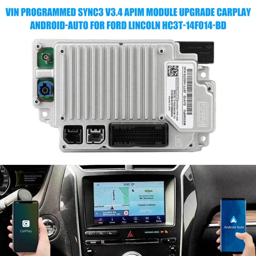 SYNC 3 to SYNC 3.4 Upgrade Version3.4 For Ford Touch MFT Nav Carplay APIM Module - Picture 12 of 12
