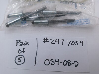 Genuine GM Multi-Purpose Rivet (Complete 5 pack) 2477054 | OS4-08-D